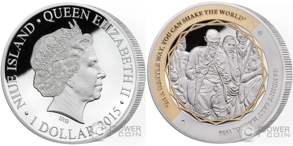niue 2015 gandhi 1930