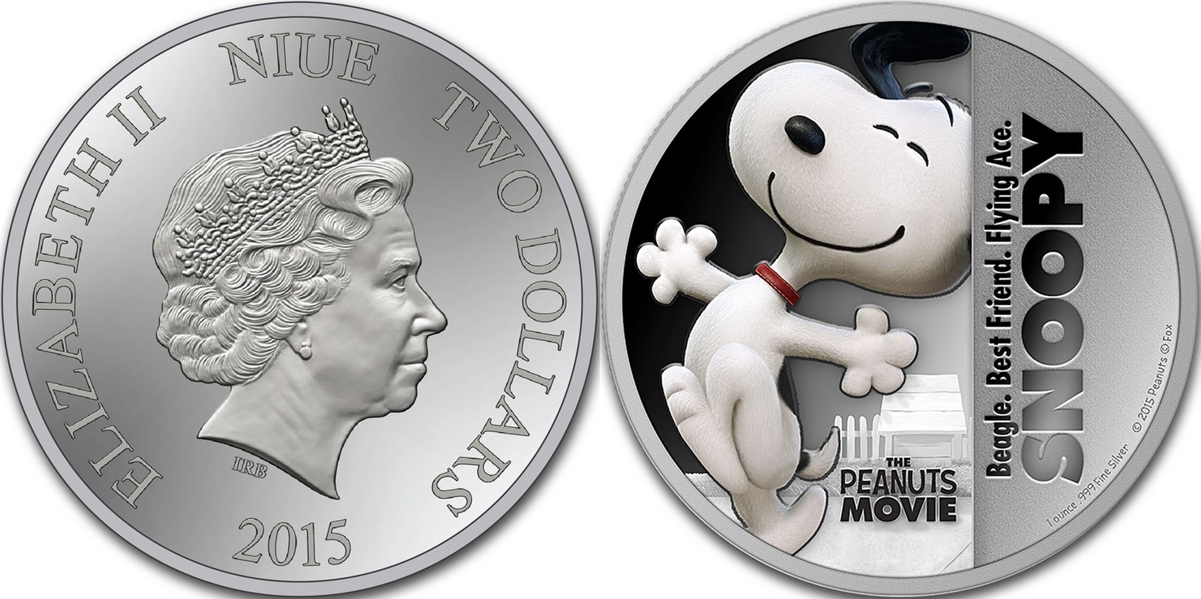niue 2015 peanuts snoopy