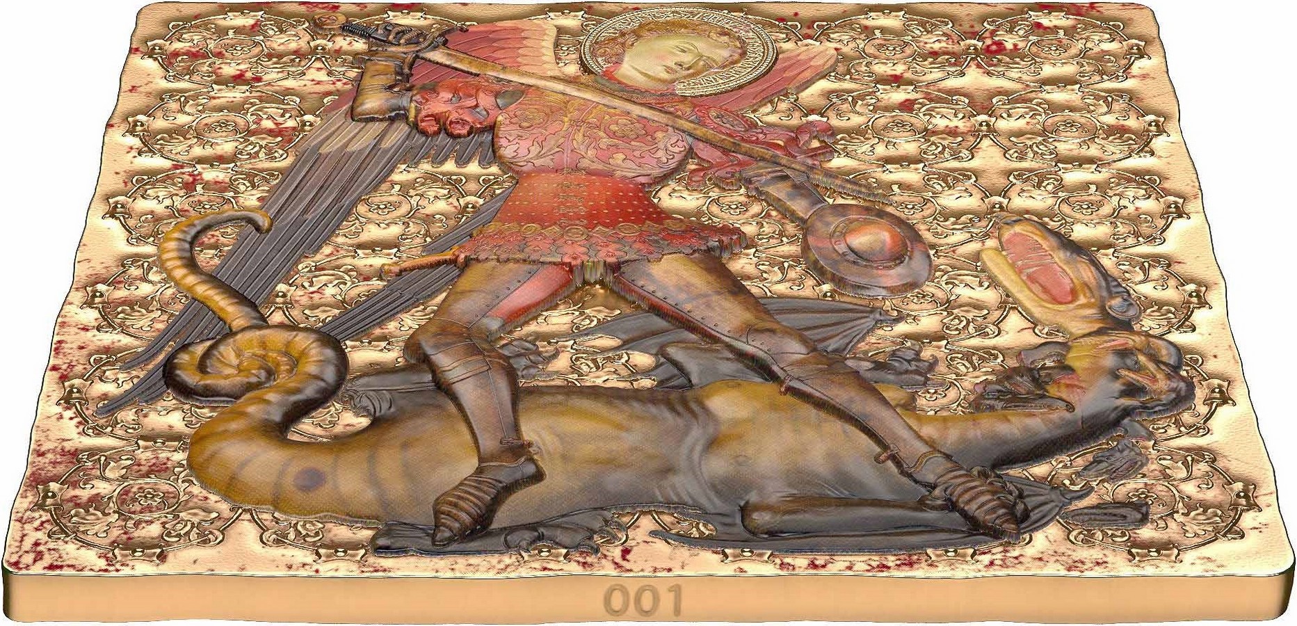 niue 2015 st michael relief
