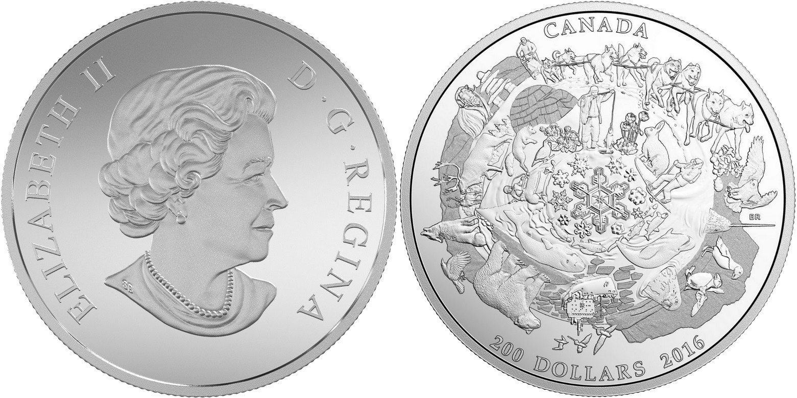 canada 2016 200$ pour 200$ arctique