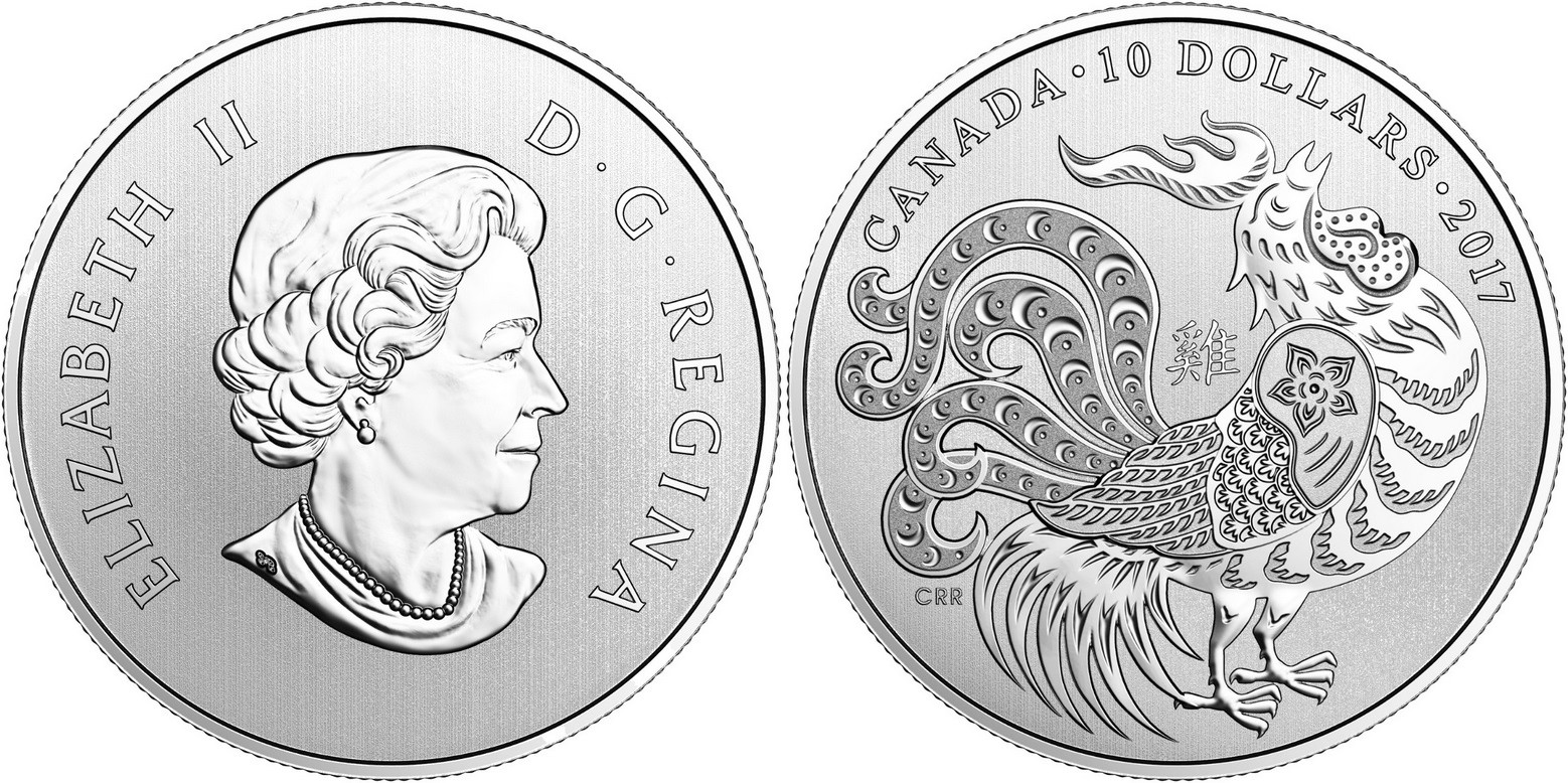 canada 2017 coq 10$