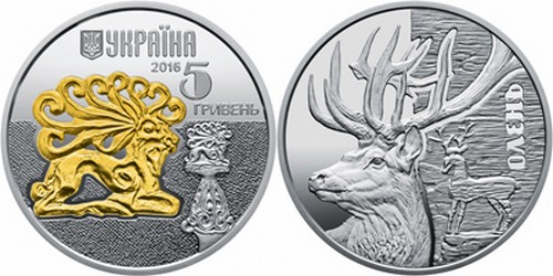 ukraine 2016 animaux cerf