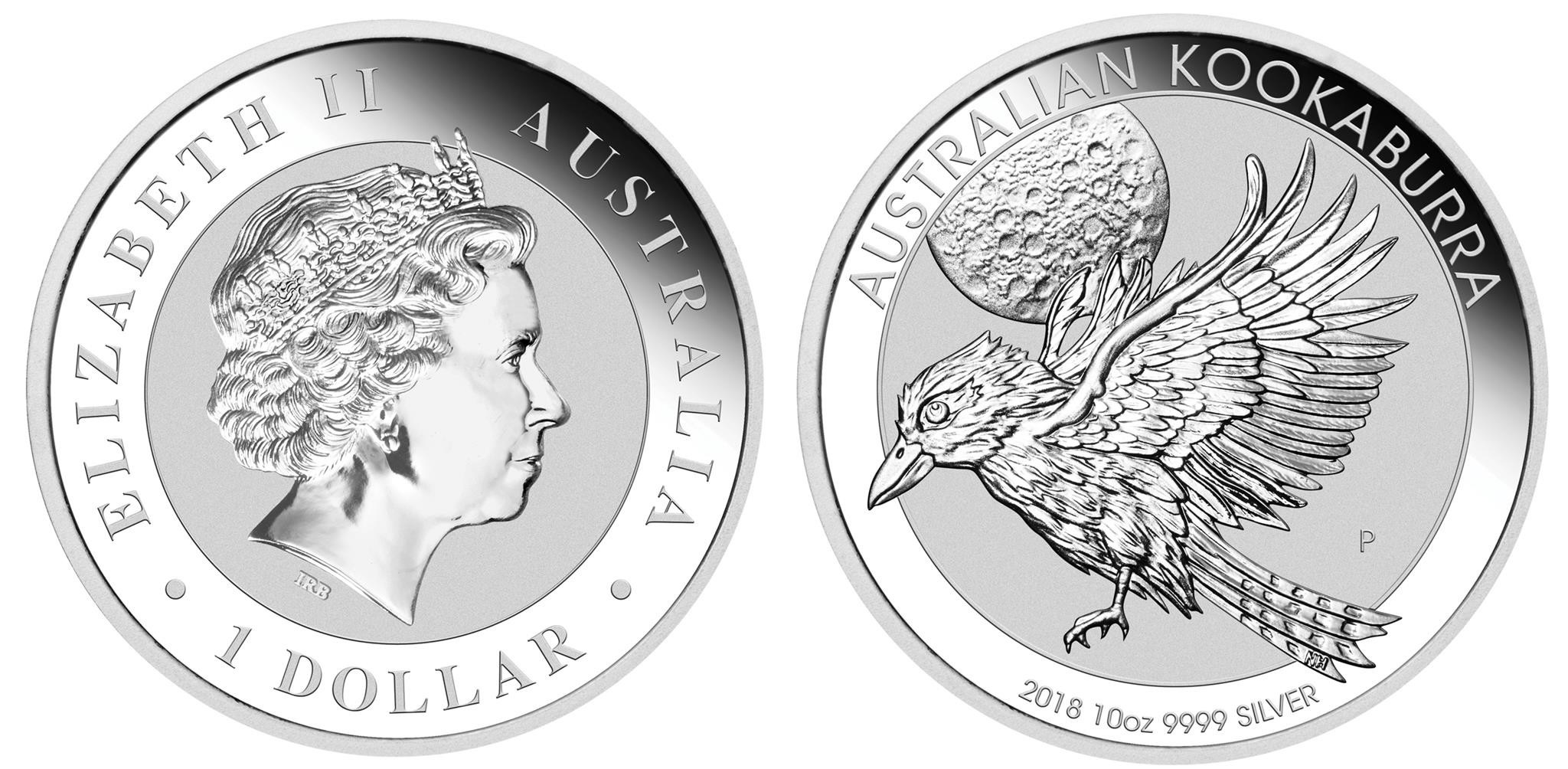 australie 2018 kookaburra 10 oz