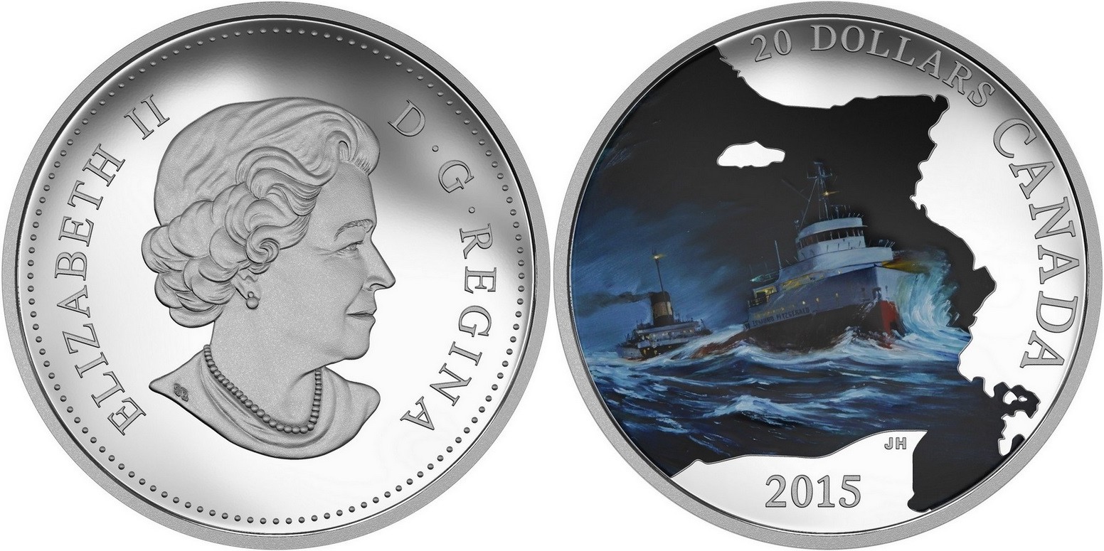 canada 2015 navires perdus S.S edmund fitzgerald