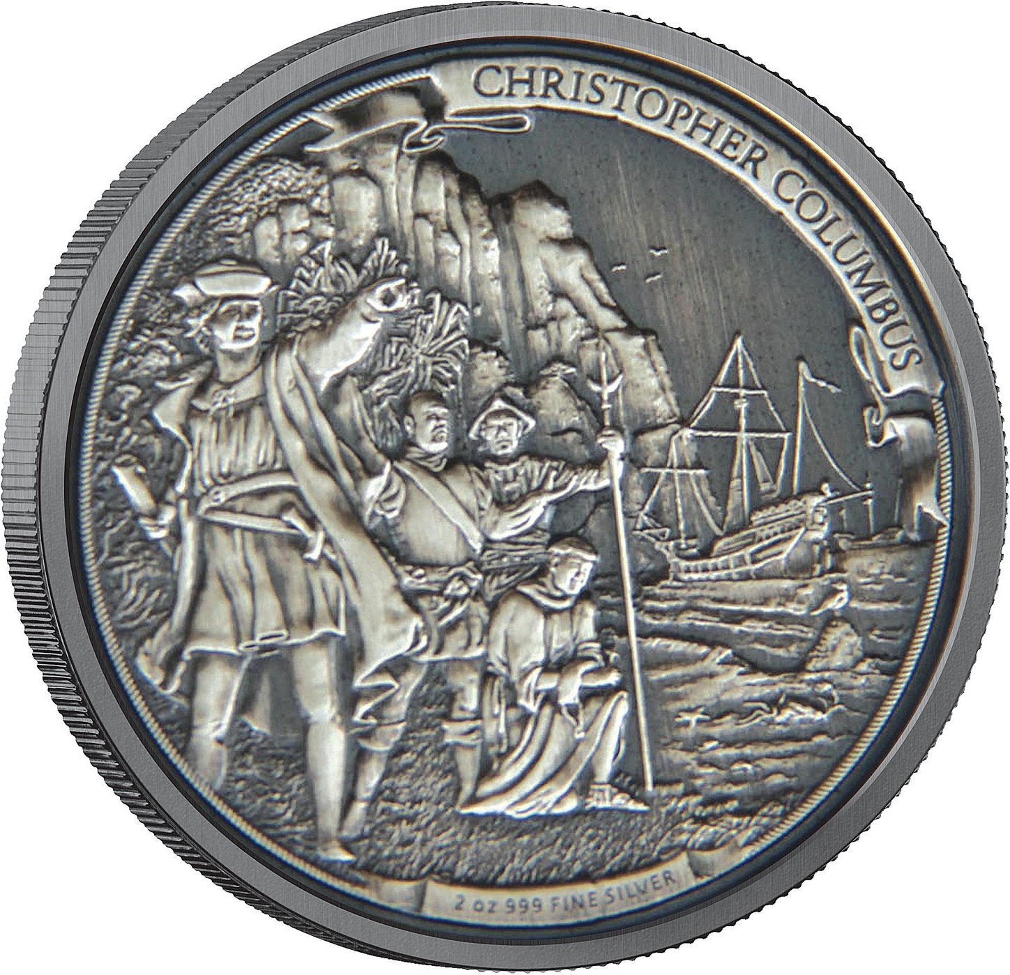niue 2015 christophe colomb 2 oz