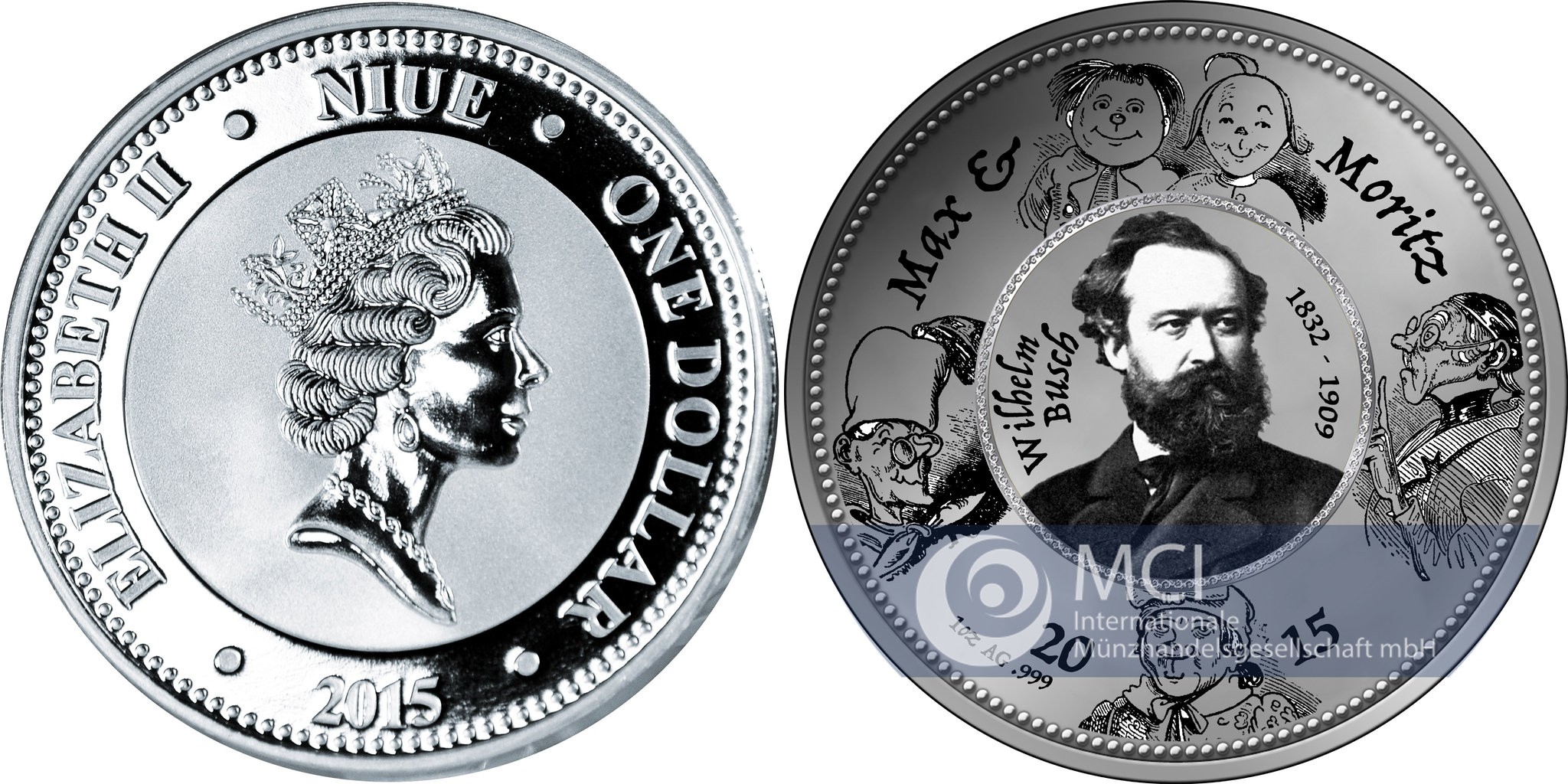 niue 2015 max & moritz