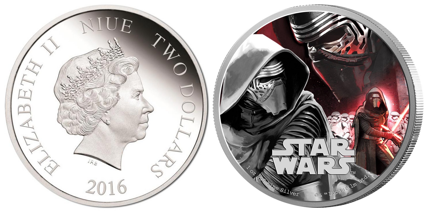 niue 2016 star wars kylo ren