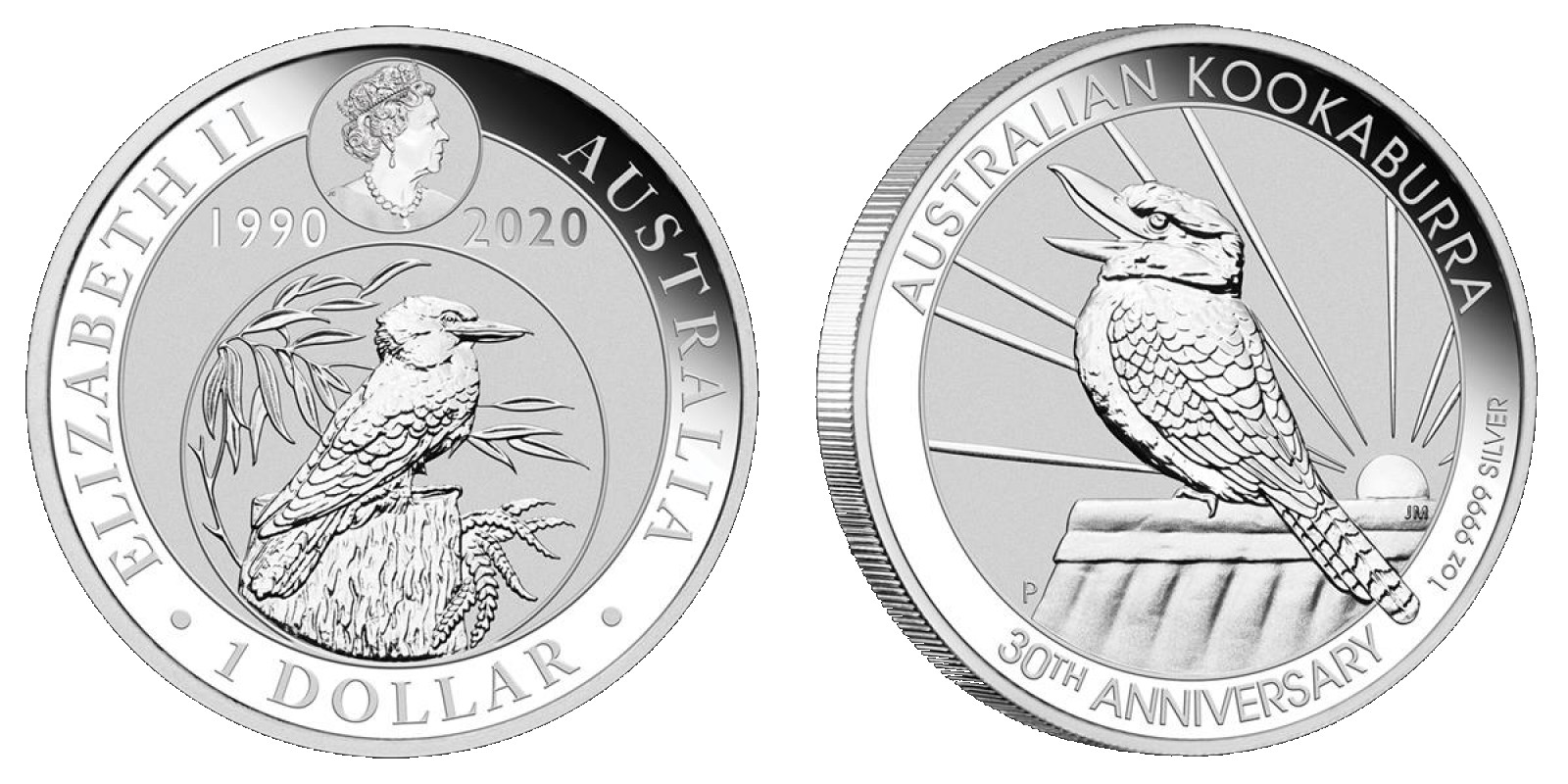 australie-2020-kookaburra-30-ans-1-oz-bu