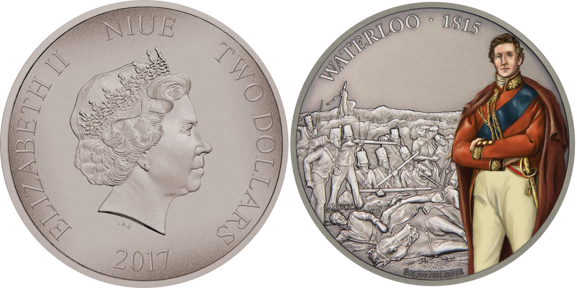 niue 2017 bataille de waterloo