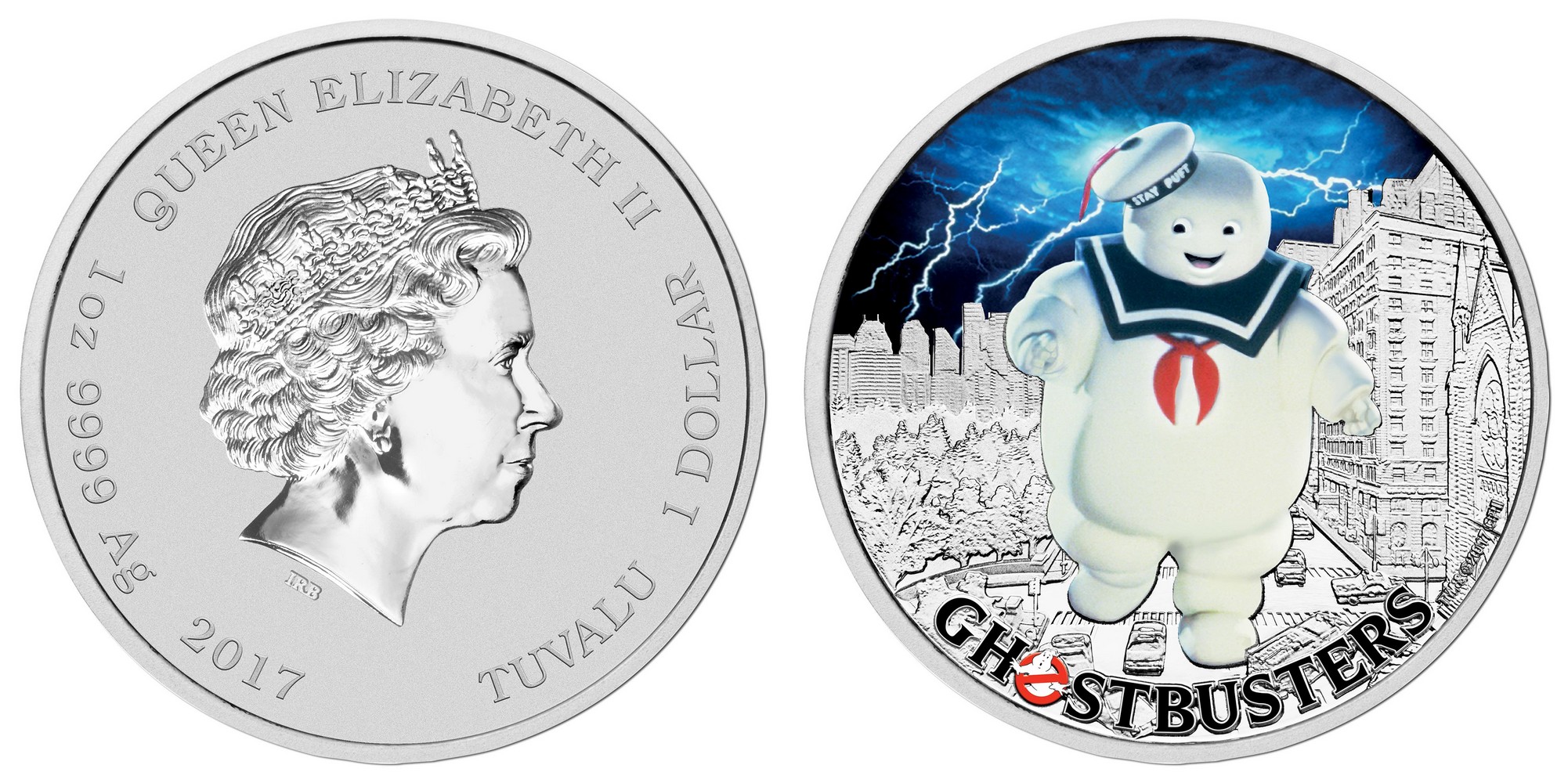 tuvalu 2017 ghostbusters stay puft