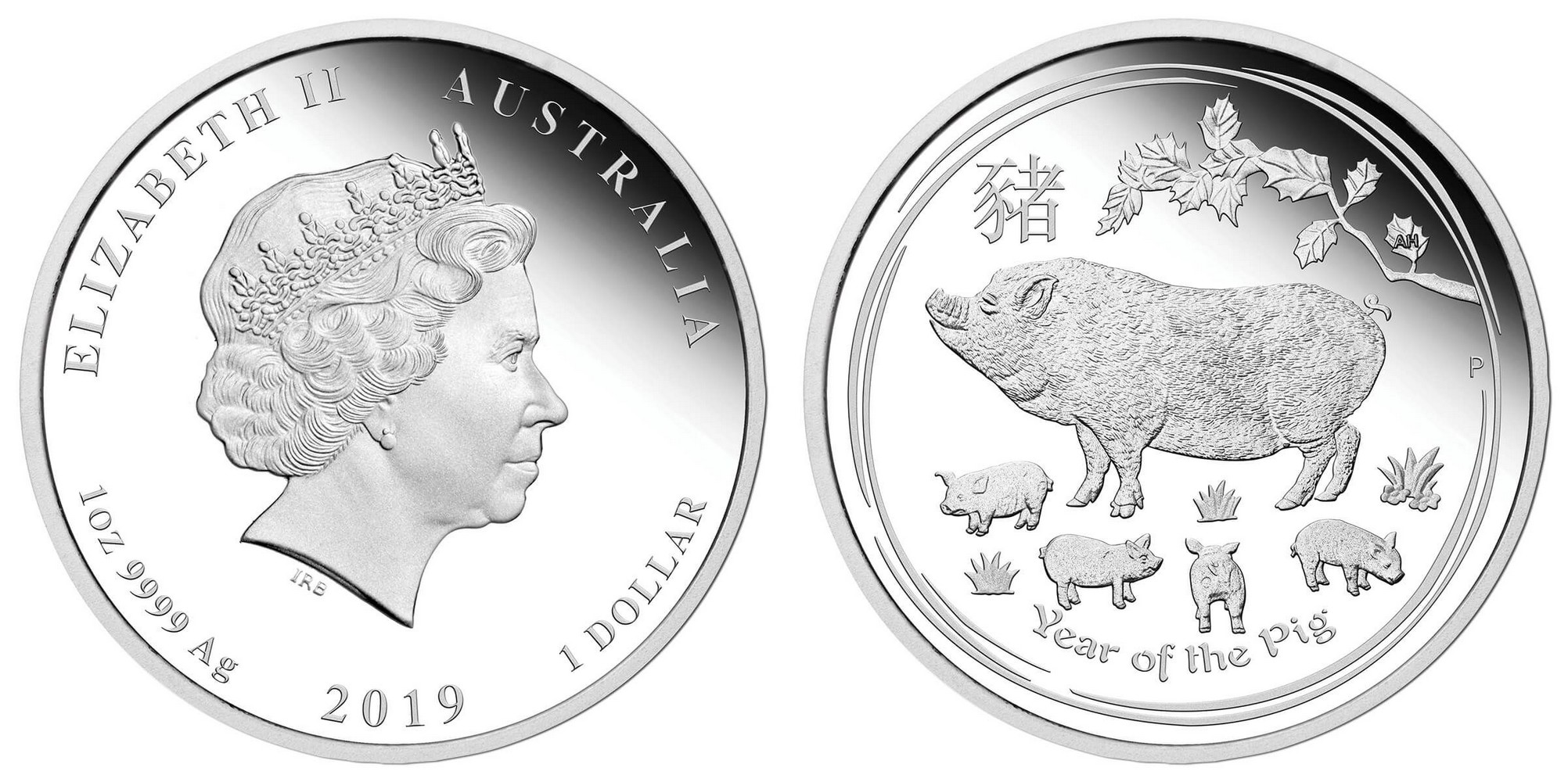 australie 2019 cochon perth 1 oz