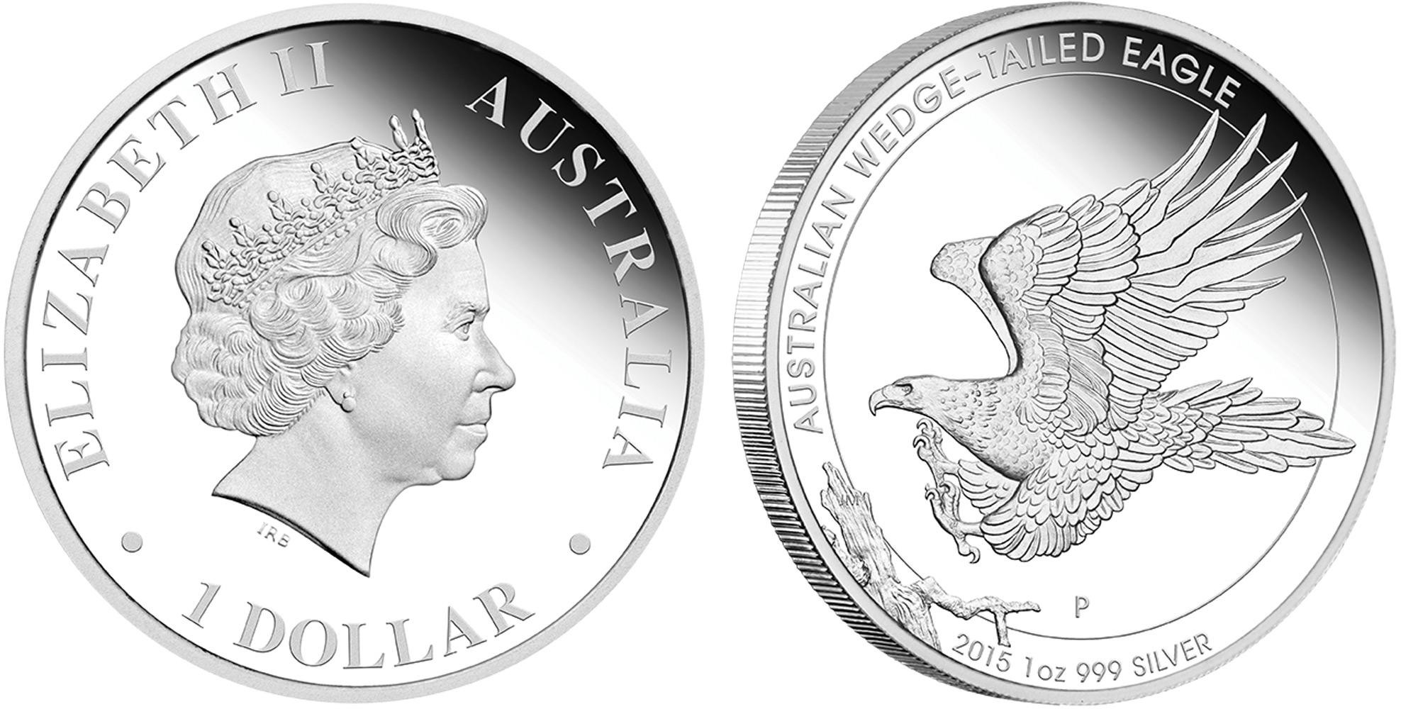 australie 2015 aigle australien proof