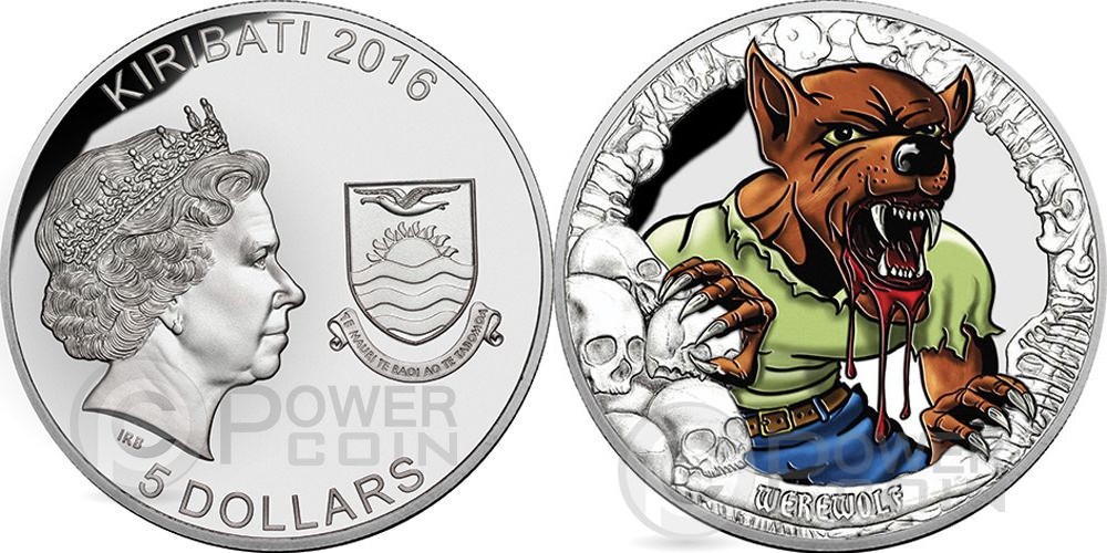 kiribati 2016 krypte loup-garou