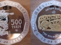 KAZAKHSTAN 500 TENGE 2004 - THE GOLDEN DEER