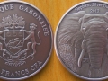 GABON 1000 FRANCS CFA 2012 - ELEPHANT