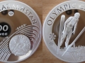 KAZAKHSTAN 100 TENGE 2009 - J.O 2010 SAUT A SKIS