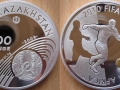 KAZAKHSTAN 100 TENGE 2009 - COUPE DU MONDE FIFA 2010