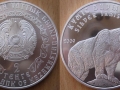 KAZAKHSTAN 2 TENGE 2009 - SILVER IRBIS